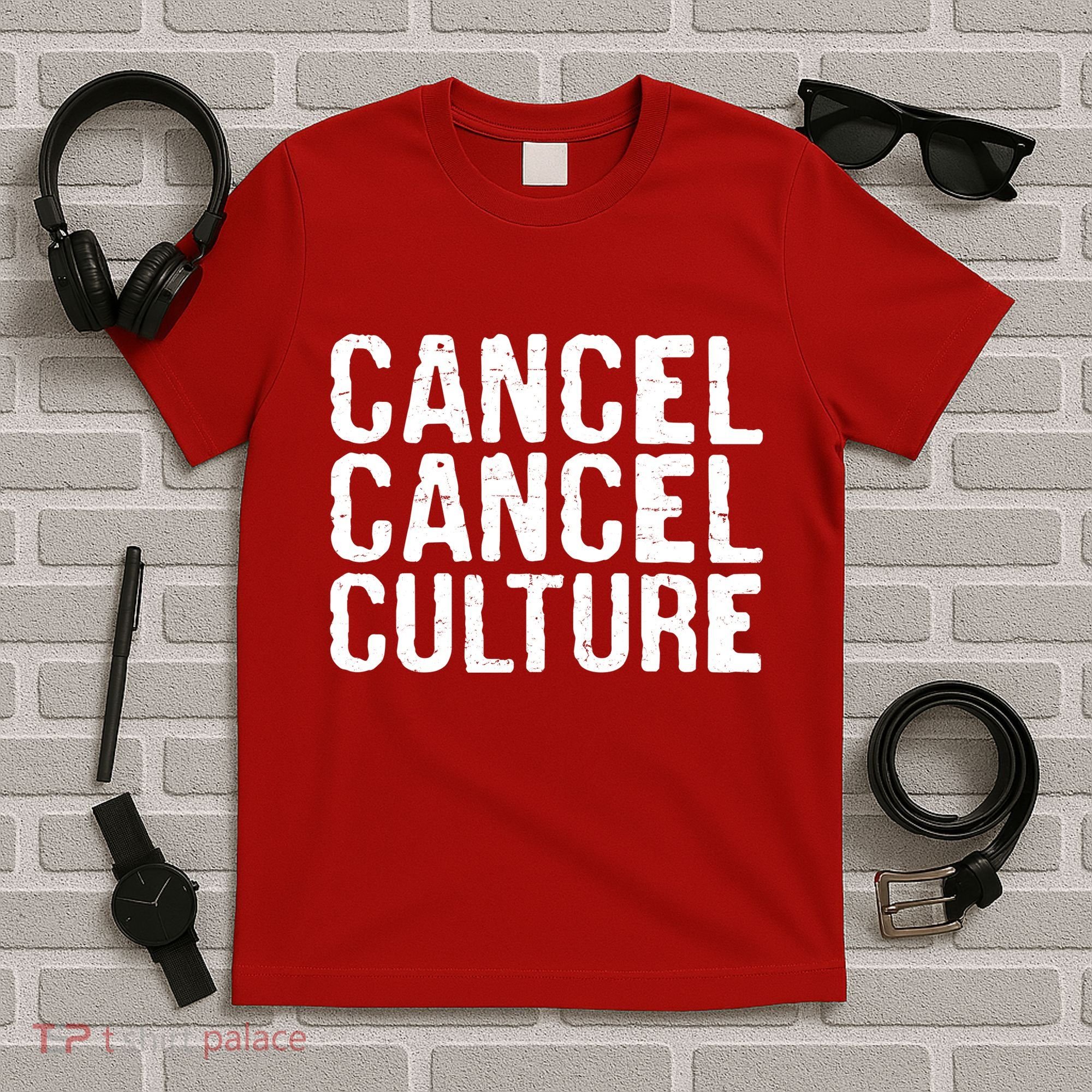 Cancel Cancel Culture Distressed T-Shirt