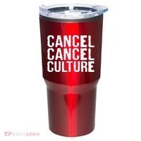 Cancel Cancel Culture Distressed Tumbler thumb 0