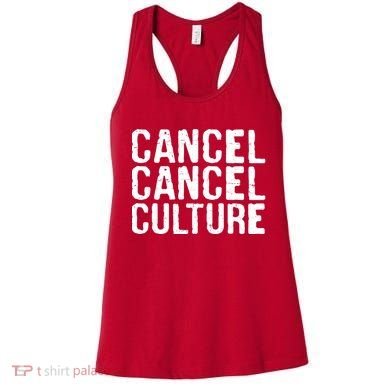 Cancel Cancel Culture Distressed Women's Tank Top