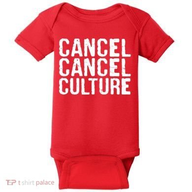Cancel Cancel Culture Distressed Baby Bodysuit