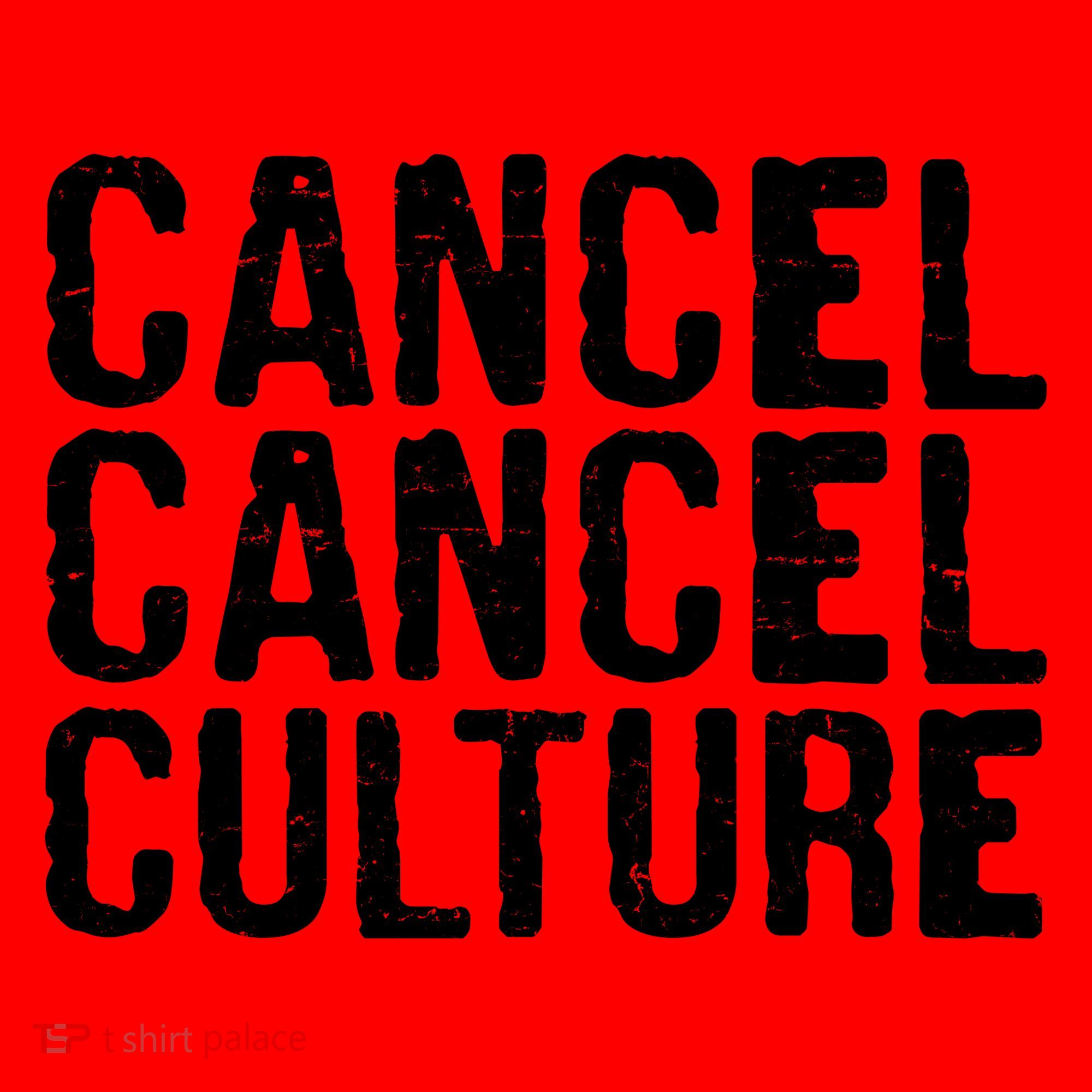 Cancel Cancel Culture Distressed Santa Hat