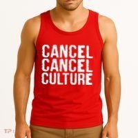 Cancel Cancel Culture Distressed Tank Top thumb 3