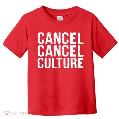 Cancel Cancel Culture Distressed Toddler T-Shirt