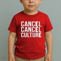 Cancel Cancel Culture Distressed Toddler T-Shirt thumb 2