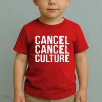 Cancel Cancel Culture Distressed Toddler T-Shirt thumb 2