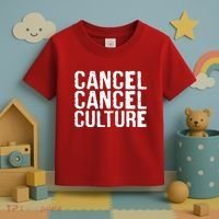 Cancel Cancel Culture Distressed Toddler T-Shirt thumb 3