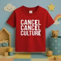 Cancel Cancel Culture Distressed Toddler T-Shirt thumb 3