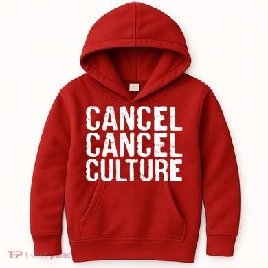 Cancel Cancel Culture Distressed Kids Hoodie