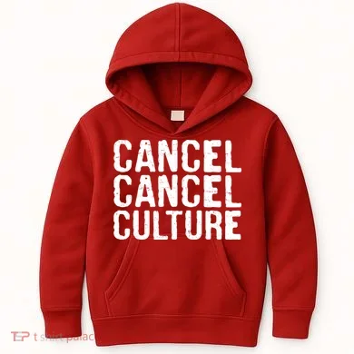 Cancel Cancel Culture Distressed Kids Hoodie