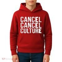 Cancel Cancel Culture Distressed Kids Hoodie thumb 4