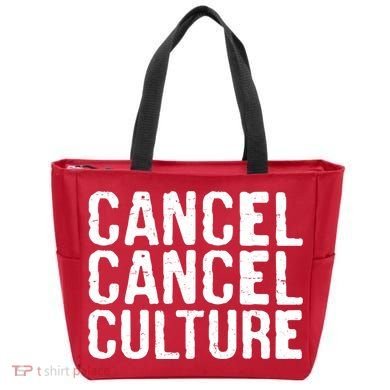Cancel Cancel Culture Distressed Tote Bag