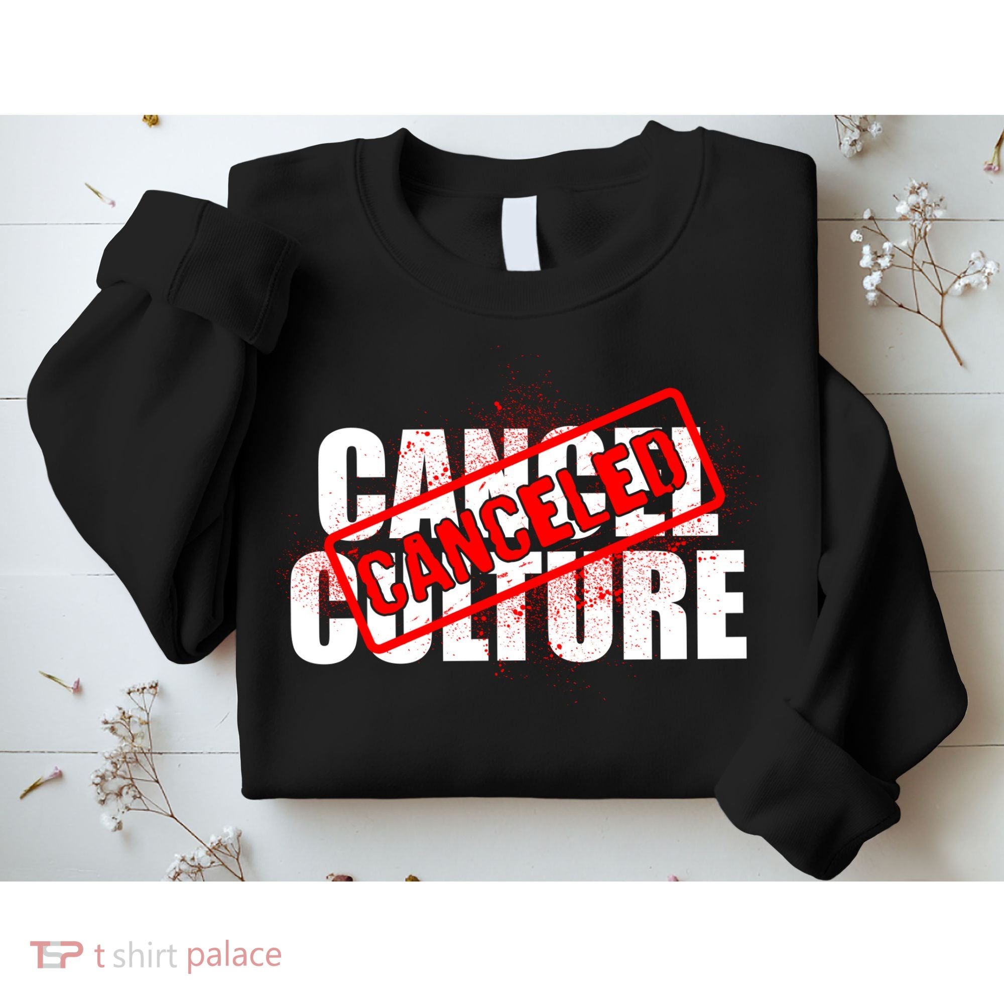 Cancel Culture Canceled Stamp Sweatshirt