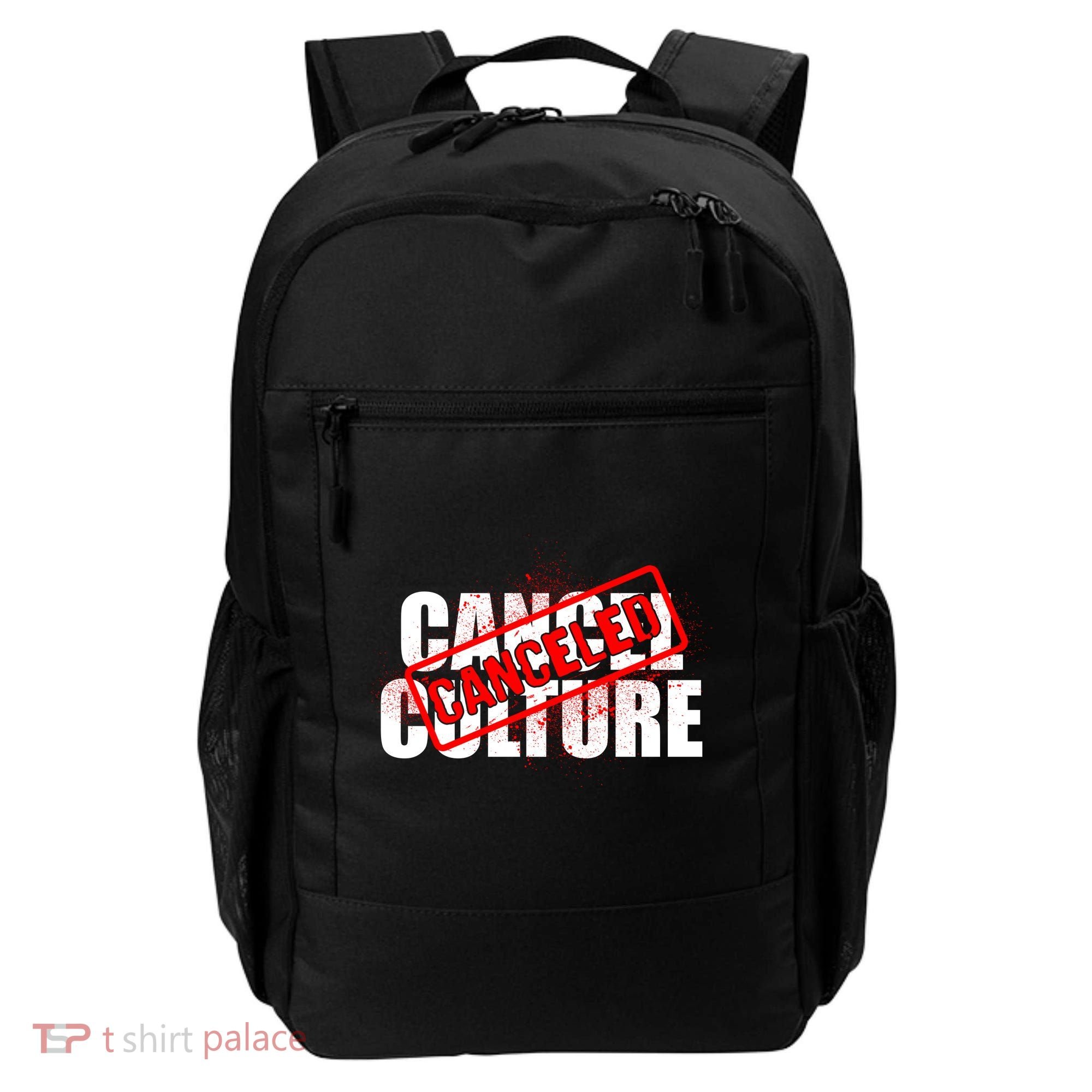Cancel Culture Canceled Stamp Backpack