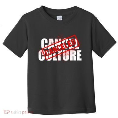 Cancel Culture Canceled Stamp Toddler T-Shirt
