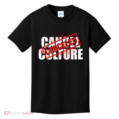Cancel Culture Canceled Stamp Kids T-Shirt