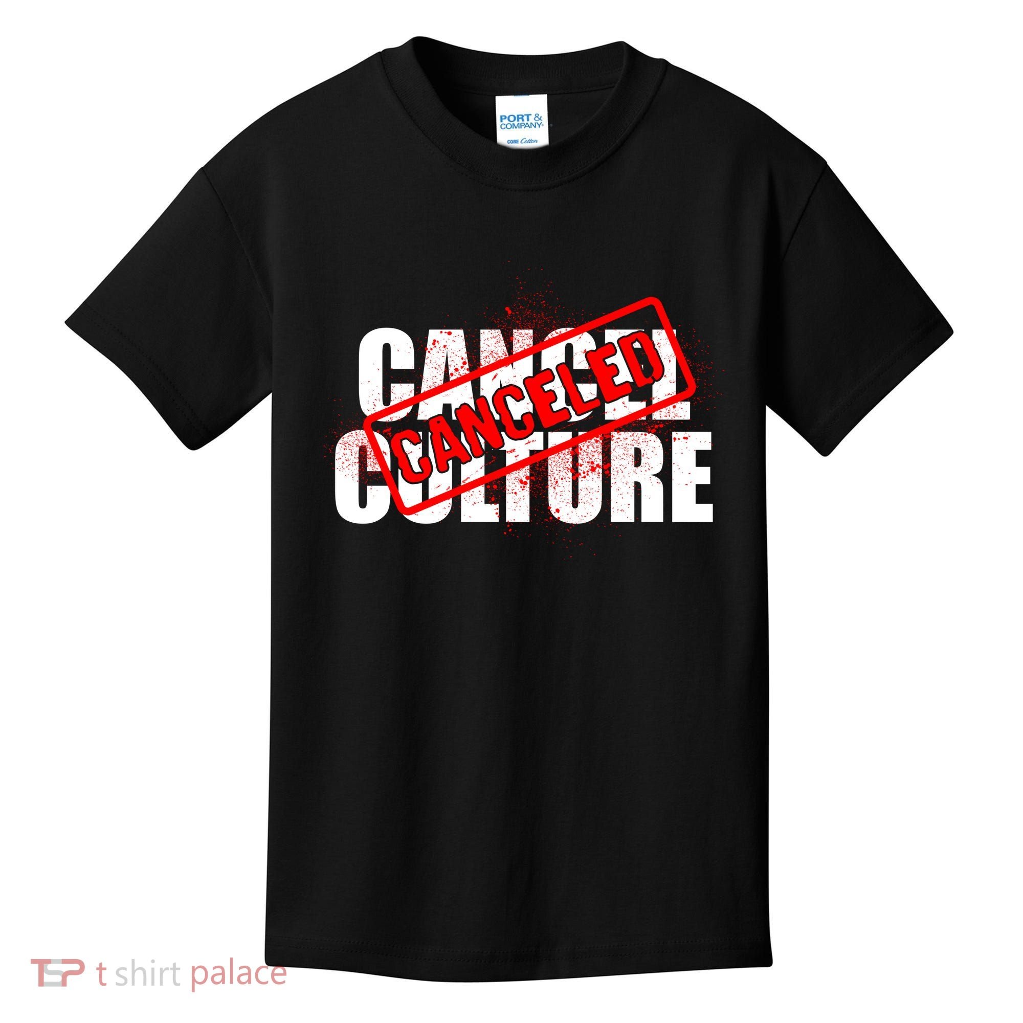 Cancel Culture Canceled Stamp Kids T-Shirt