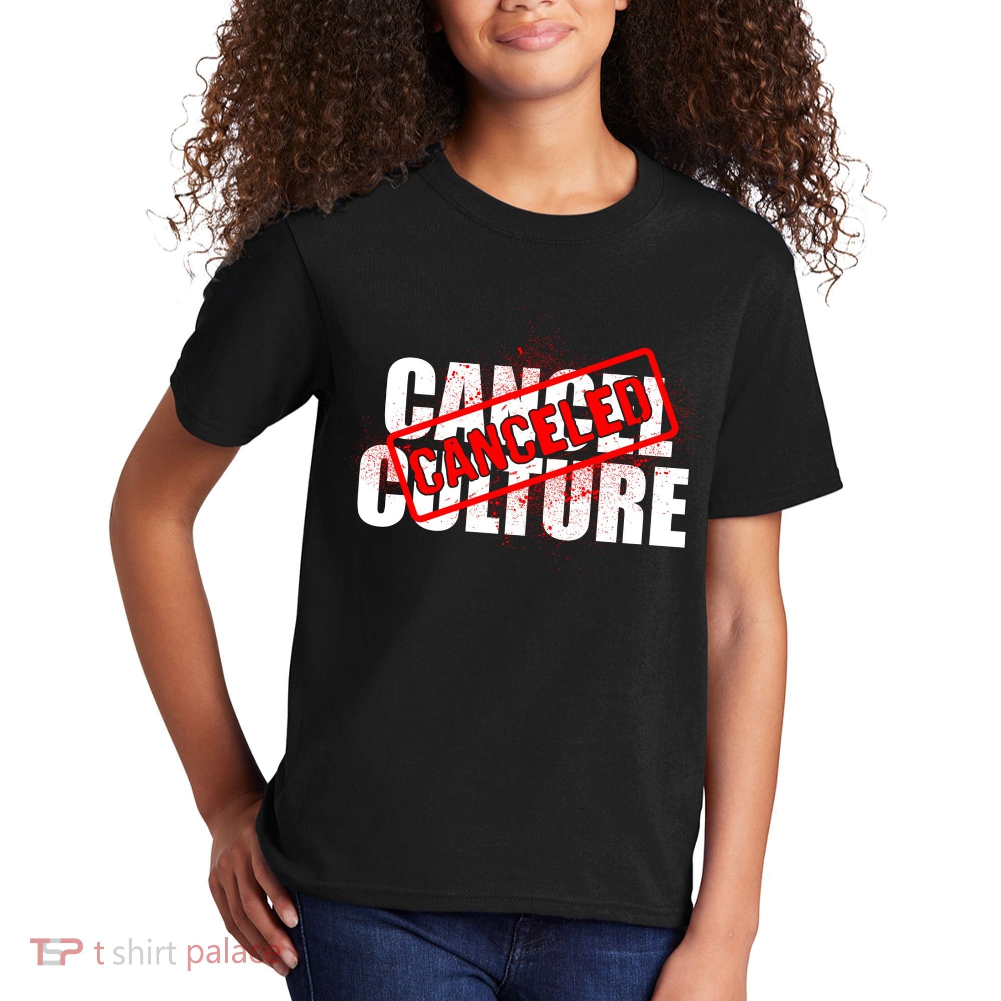 Cancel Culture Canceled Stamp Kids T-Shirt