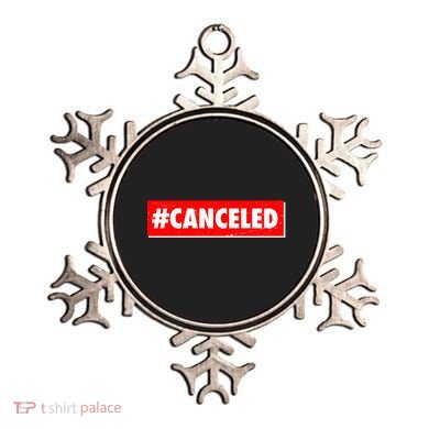#Canceled Banner Ornament