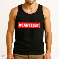 #Canceled Banner Tank Top thumb 3