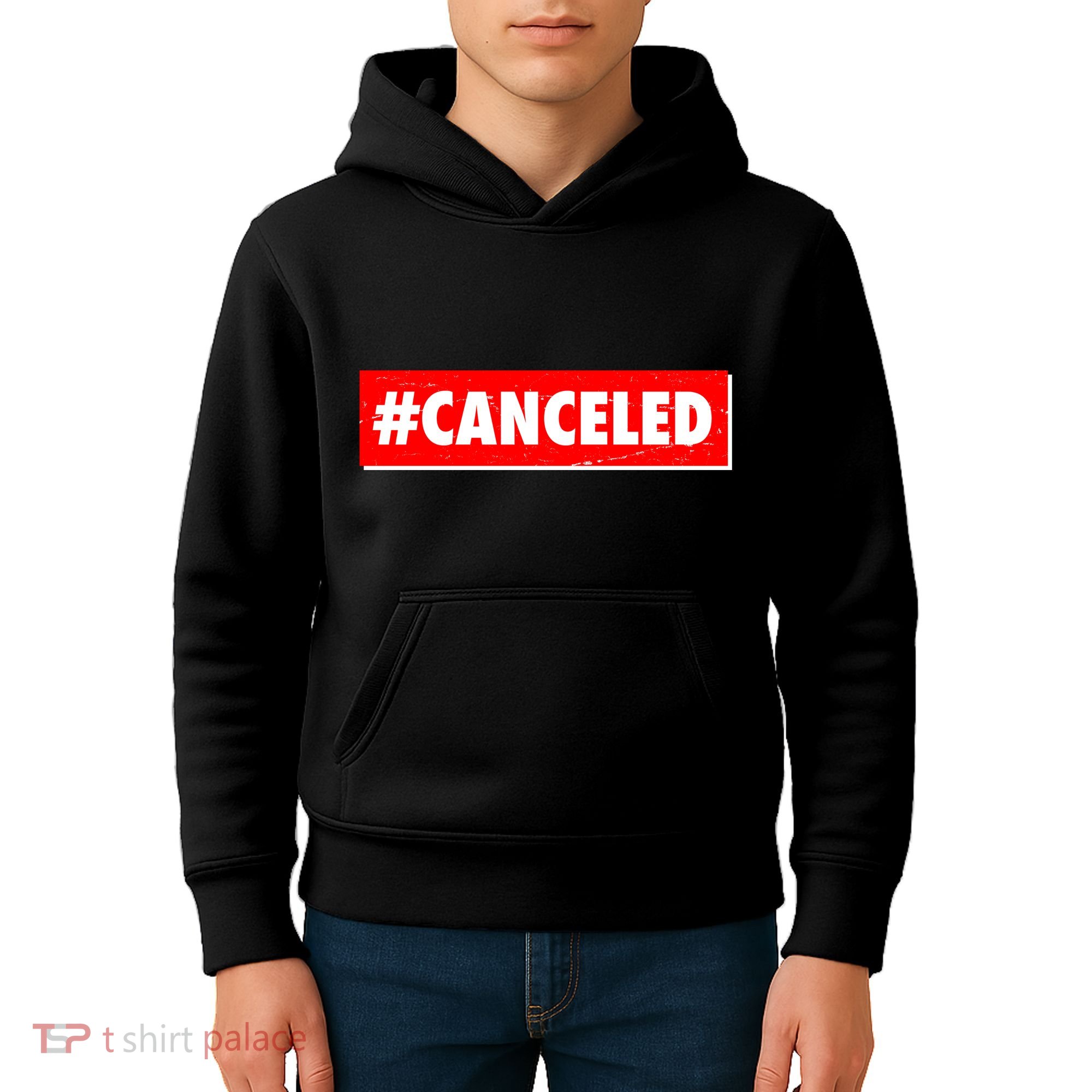 #Canceled Banner Kids Hoodie