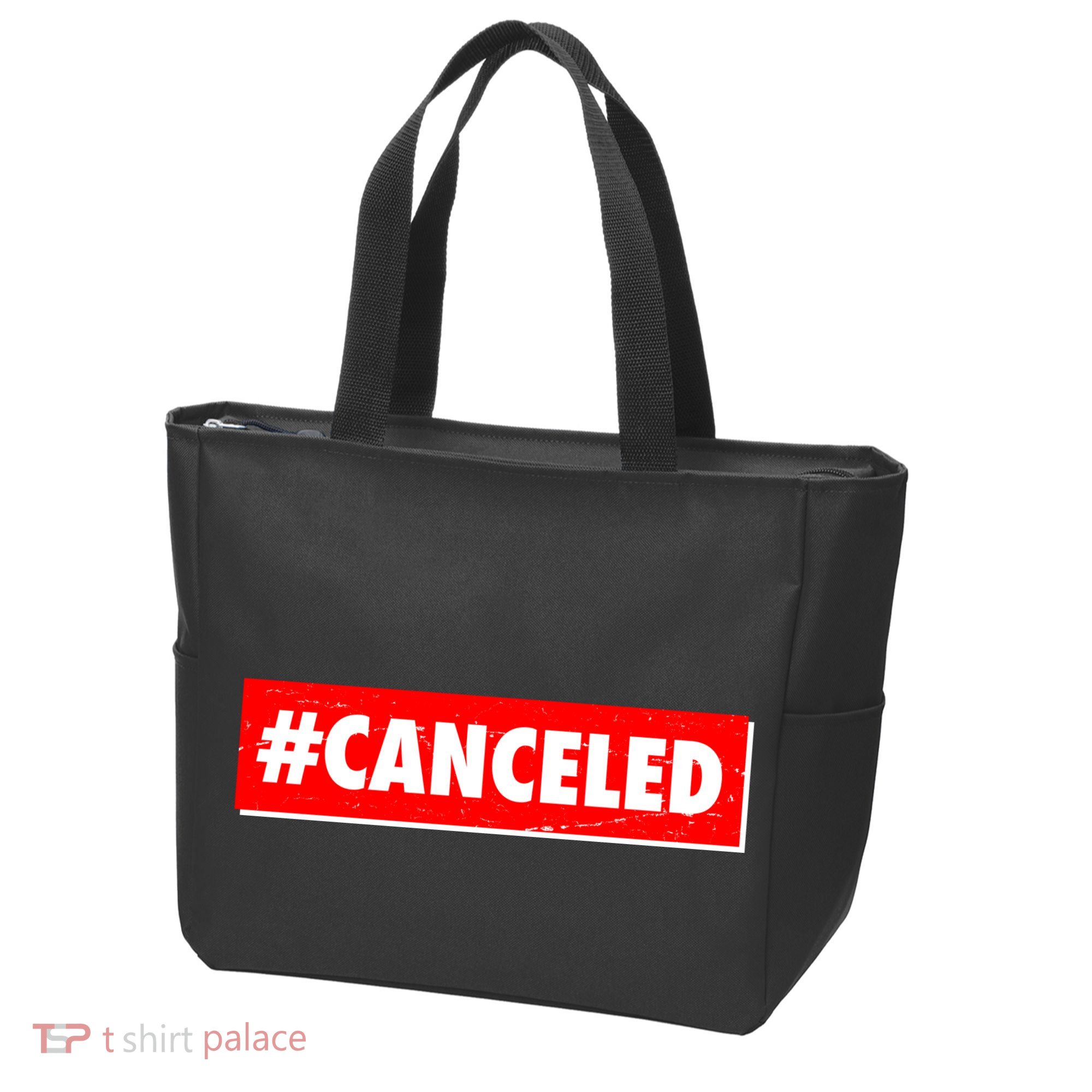 #Canceled Banner Tote Bag