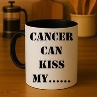 Cancer can Kiss My Coffee Mug thumb 4