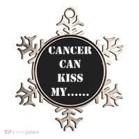 Cancer can Kiss My Ornament thumb 0