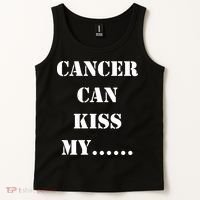 Cancer can Kiss My Tank Top thumb 2