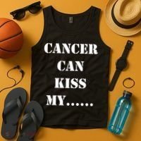 Cancer can Kiss My Tank Top thumb 4
