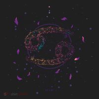 Cancer Floral Zodiac Women's Sweatshirt thumb 2