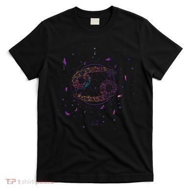 Cancer Floral Zodiac T-Shirt