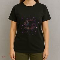 Cancer Floral Zodiac T-Shirt thumb 4