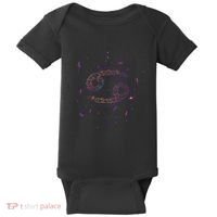 Cancer Floral Zodiac Baby Bodysuit thumb 0