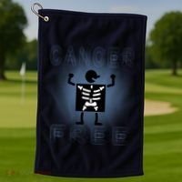 Cancer Free Golf Towel thumb 1