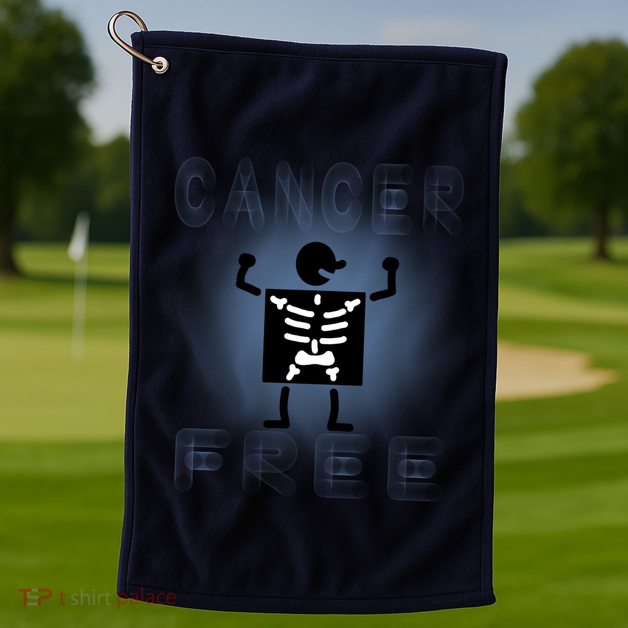 Cancer Free Golf Towel
