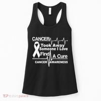 Cancer Took Away Someone I Love Women's Tank Top thumb 0