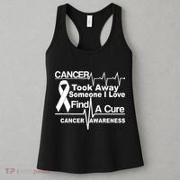 Cancer Took Away Someone I Love Women's Tank Top thumb 3