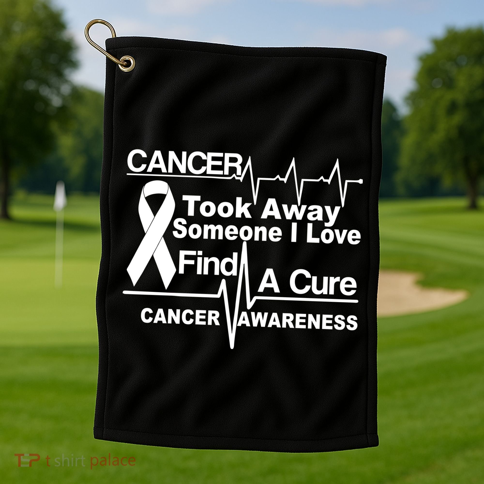 Cancer Took Away Someone I Love Golf Towel
