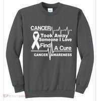 Cancer Took Away Someone I Love Sweatshirt thumb 0