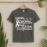 Cancer Took Away Someone I Love T-Shirt thumb 2