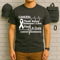 Cancer Took Away Someone I Love T-Shirt thumb 6