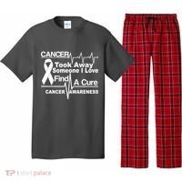 Cancer Took Away Someone I Love Pajama Set thumb 0