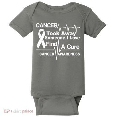 Cancer Took Away Someone I Love Baby Bodysuit