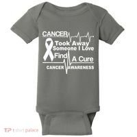Cancer Took Away Someone I Love Baby Bodysuit thumb 0