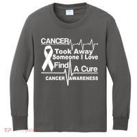 Cancer Took Away Someone I Love Kids Long Sleeve Shirt thumb 0