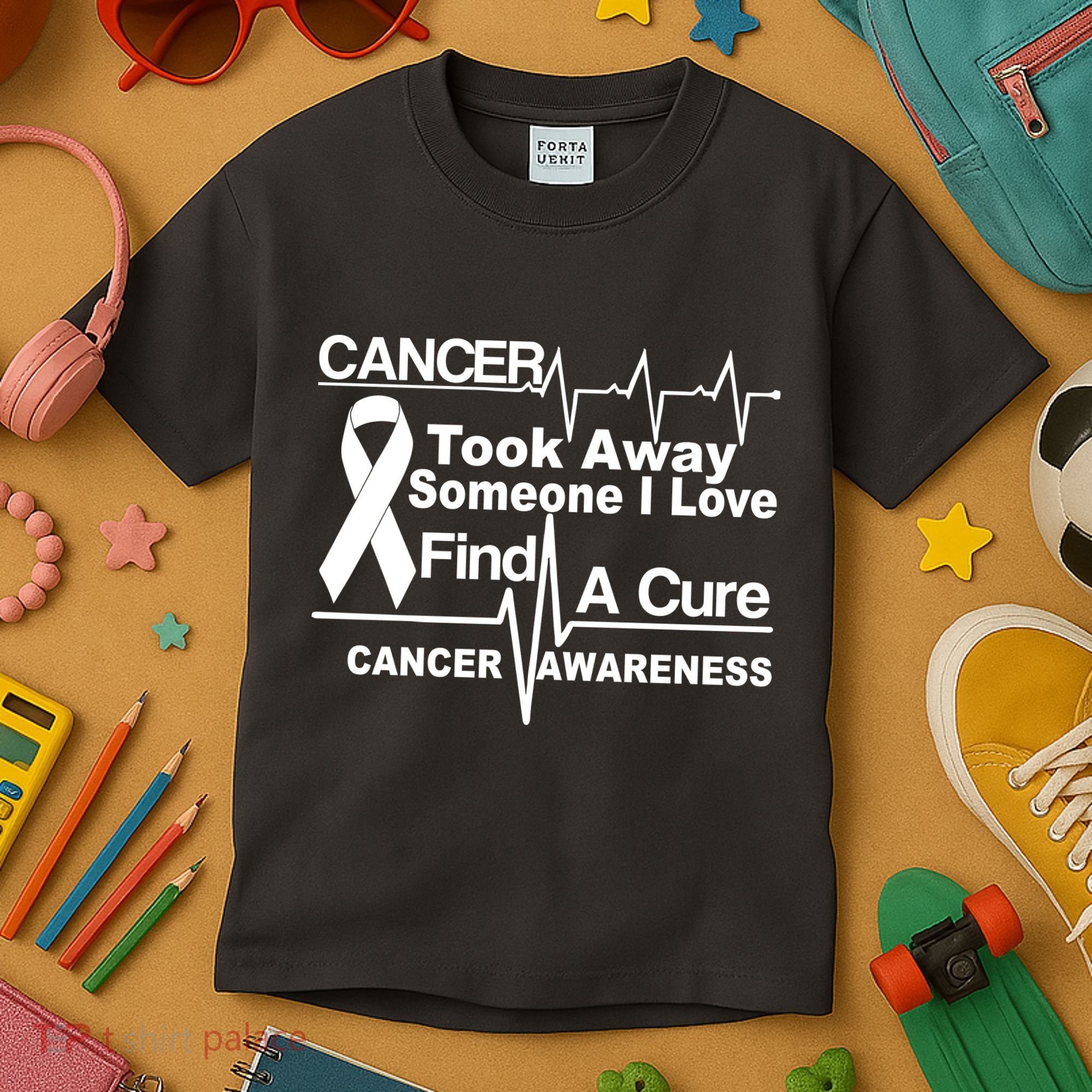 Cancer Took Away Someone I Love Kids T-Shirt