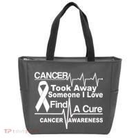 Cancer Took Away Someone I Love Tote Bag thumb 0