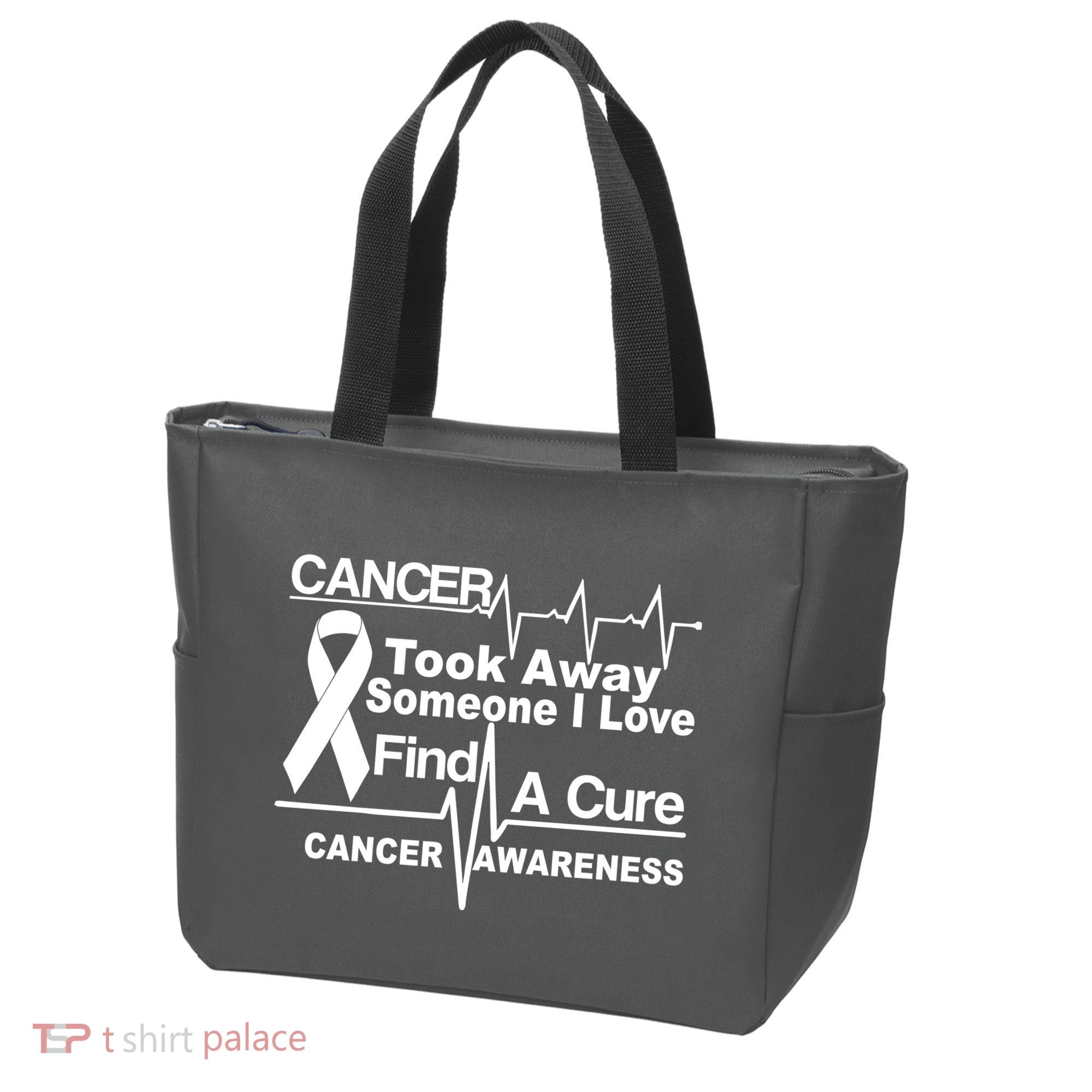 Cancer Took Away Someone I Love Tote Bag