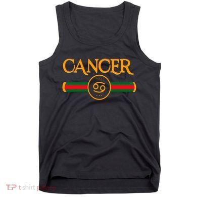 Cancer Zodiac Birthday Golden Icon Tank Top
