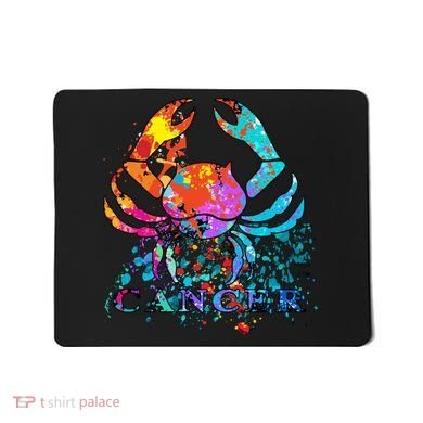 Cancer Zodiac Sign Crab Colorful Mousepad